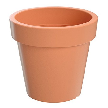 MACETA MOD. LOFLY 160. 16X15CM. TERRACOTA