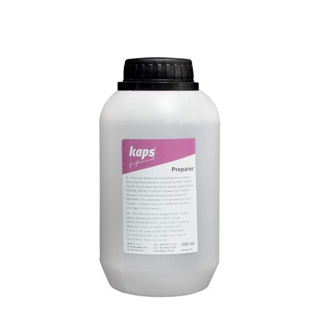 Kaps Preparer - Dégraissant et nettoyant pour préparation de teinture pour cuir - Préparation avant teinture