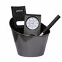Harvia Black Steel Set d'accessoires pour Sauna avec Seau et louche