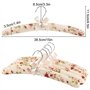 Cintres 10 Morceaux de Livraison Florale rembourrés de Coton Cintres Souple en Tissu Hanger-aléatoire