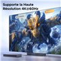 UGREEN KVM Switch HDMI USB C 4K 60Hz 2 Entrées 1 Sortie avec 4 Ports USB 3.0 3A1C 5Gbps Commutateur KVM Compatible avec MacBook