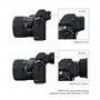 KIWIFOTOS Œilleton Oculaire pour Nikon Z7II Z7 Z6III Z6II Z6 Z5 en Silicone Souple