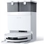 ECOVACS DEEBOT T50 OMNI - Aspirateur Robot Laveur avec Station - 15000Pa - Brosse latérale et serpilliere Extensibles - ZeroTang