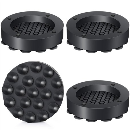 AiQInu 4 Pièces Tapis Anti Vibration Machine à Laver