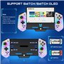 HELLCOOL Manette de commutateur Ã effet Hall, Plug & Play pour console Nintendo Switch/OLED, manette de commutateur avec joystic