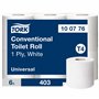 Tork Rouleau de papier toilette traditionnel blanc T4