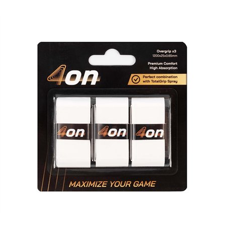 4on Overgrip. Haute Absorption et Confort. 3P
