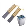 Ocobudbxw 1 Paire de brosses d'insertion de Carbone de Moteur de Machine à Laver utiles L94MF7 pour Whirlpool