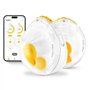 Tire-lait électrique double mains libres et portable Magic InBra de Medela: FluidFeel Technology