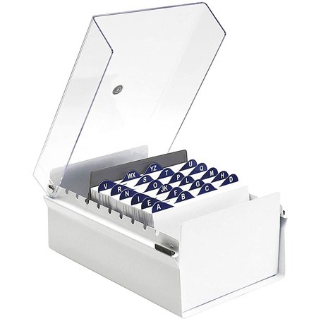 Acrimet Boîte à Fiches Organisateur 4'' x 6’'