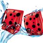 Mondo Toys - Lady Bug Arm Bands - Bracelets de sécurité pour Enfants - Matériau PVC - Convient aux Enfants de 2 à 6 Ans avec Poi