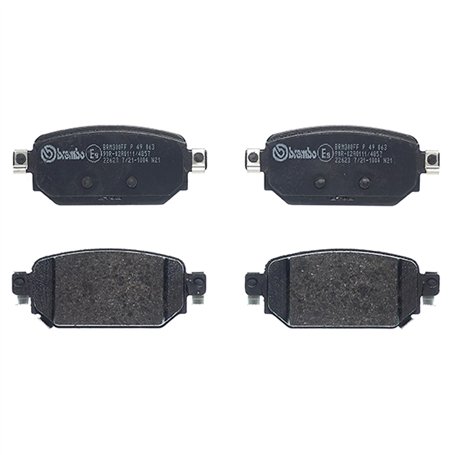 Brembo P 49 063 - Kit de plaquettes de frein