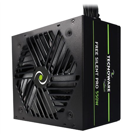 Tecnoware Alimentation Free Silent Pro 550 pour PC Avancés avec Carte Graphique NVIDIA GeForce GTX - RTX