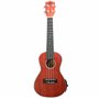 EKO Guitars DUO Series 6201018 Ukulélé ténor électrique acoustique 4 cordes Acajou