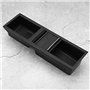 pour e46 Yctze Plateau de Console centrale, insert de boîte de rangement de plateau de support de Console centrale de voiture AB