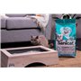 Sanicat - Litière pour Chats Ultra-agglomérante Blanche - Parfum de Savon de Marseille, Fabriquée à partir de minéraux naturels 