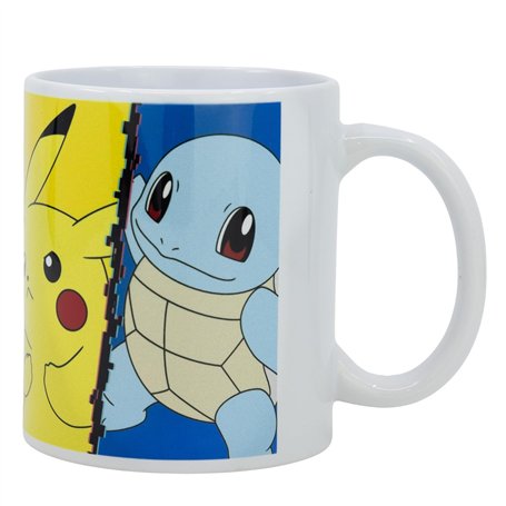 11oz Sublimation Ceramic Mug in Pokemon Gift Box Various Characters Design 1