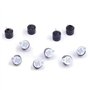 ARCELI 10Pcs 5V Sonnerie Active Alarme électronique magnétique Longue et Continue bip pour Arduino (Pack de 10)
