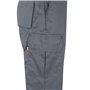 VELILLA 157_08/19_3XL Pantalon d'utilité Professionnelle, Gris et Orange Fluo, Homme