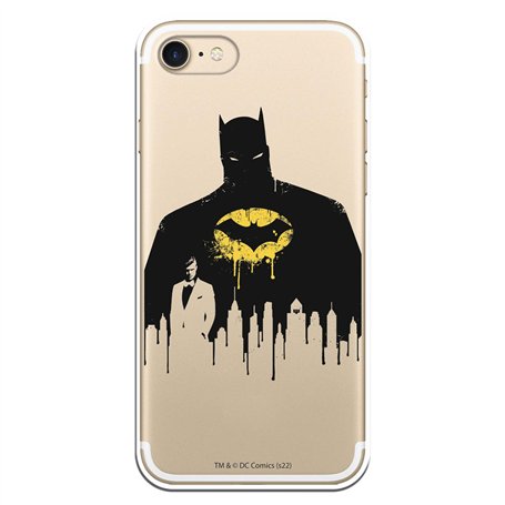 Personalaizer Coque pour iPhone 7 - iPhone 8 - SE 2020 - Batman Urban Tag