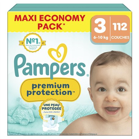 Pampers Premium Protection Taille 3