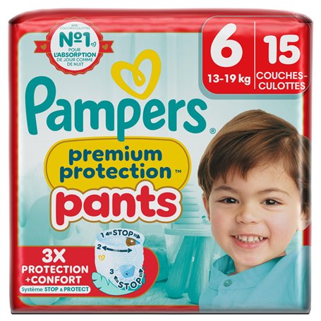 Pampers Premium Protection Pants Taille 6