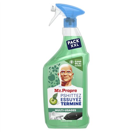 Mr. Propre Pschittez Eessuyez Terminé Spray Désinfectant Nettoyant Multi-Usages Fleurs De Pommier