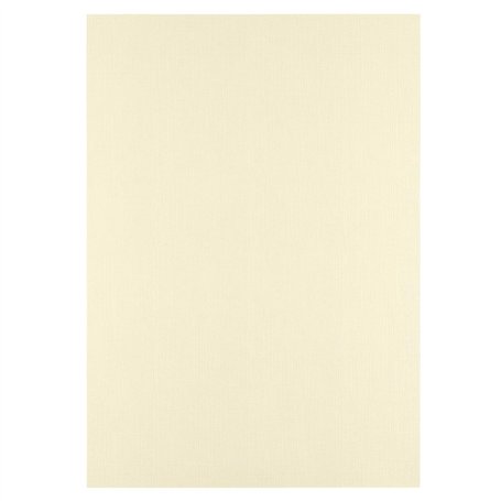 Florence Papier Cartonné en Lin Beige 250 g – Papier Scrapbooking A4 – Raffia – Papier Cartonné Couleur – Invitations Élégantes