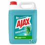 AJAX - Nettoyant ménager sol & multi surfaces - Parfum eucalyptus - le bidon de 5L