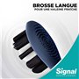 Signal Professionnel – Brosse à Dents Expert Gencives + Charbon – Extra souple, douce pour les gencives, 4x moins de pression – 