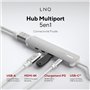 LINQ Connects Hub Multiport 5-en-1 Pro-C avec HDMI 4K - 10Gbps - Compatible avec Ordinateurs Portables et Tablettes