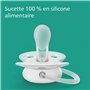 Philips Avent Sucette ultra-douce - 2 sucettes douces et flexibles pour bébés âgés de 6 à 18 mois, sans BPA, avec étui de transp