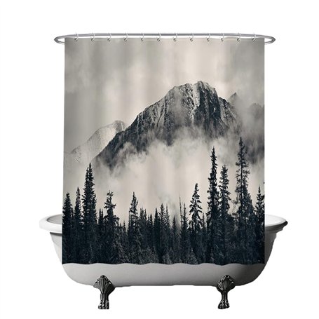 Ulticool Rideau de douche Salle de Bain