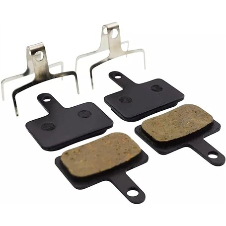 2 Paires de Plaquettes de Frein VTT pour pour Shimano B01S MT200 M400 MT500 M315 ~ M525 Acera Alivio Deore/Orion Auriga Pro Pads