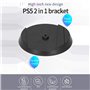 Support Vertical pour PS5 Console de Jeu, Support de Fixation de Quai Vertical Professionnel Base de Console de Jeu Peu Encombra