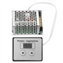 Aramox régulateur de Tension régulateur de Vitesse du Moteur 220v, AC 220V 4000W SCR régulateur de Tension numérique régulateur 