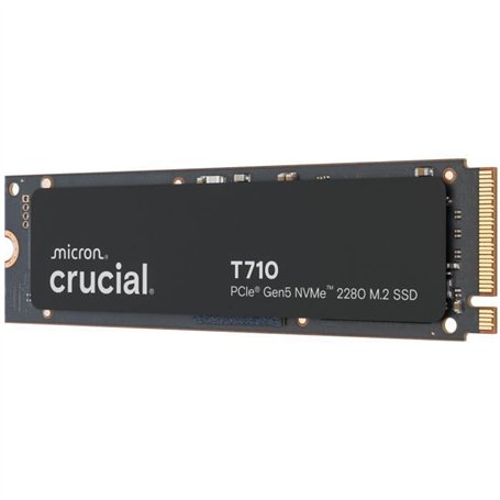 CRUCIAL - T710 - Disque dur SSD - 2 To avec dissipateur - PCIe Gen5 NVMe M.2