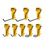 DEWALT Lot de 8 crochets muraux robustes pour organiser l'énergie