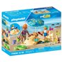 Playmobil 71906 Famille jouant dans le sable a la plage