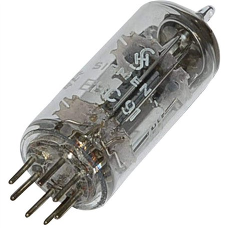 Unbekannt EBC 91 = 6 AV 6 Tube électronique Double diode-triode 250 V 1.2 mA Nombre de pôles (num): 7 Culot: B7G Contenu 1 pc(s)