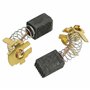 vhbw 2x Balais de charbon pour moteur 10 x 7