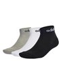 Chaussettes de Sport Adidas C LIN ANKLE 3P IC1304 Gris 3 paires