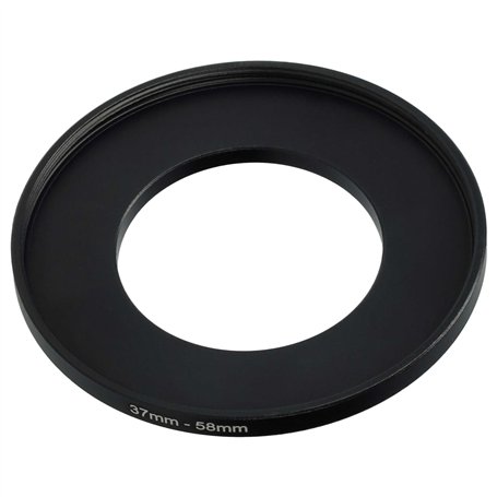 vhbw Bague d'adaptation de Filtre Step-Up de 37 mm vers 58 mm pour Objectif d'appareil Photo - Adaptateur