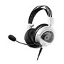 Casques avec Micro Gaming Audio-Technica Iberia ATH-GDL3WH Blanc