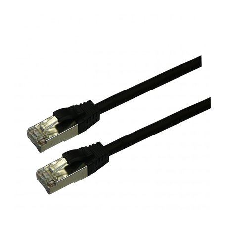 CABLE RJ45 CAT 6 Armoured 2M Black