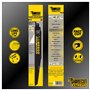 SabreCut SCRS1140HM Lame de scie sabre en carbure de tungstène 228 mm 6 TPI S1140HM pour béton, brique, plastique et métal, coup