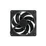Ventilateur PC - FRACTAL DESIGN - Momentum 14 RGB - FDB - Anneau lumineux ARGB Gen 2 - Contrôle PWM - Noir