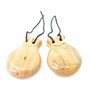 Castagnettes 1 paire de petits CASTANETS ESPAGNOLS 6 cm (2-6) bois de pin naturel TAILLE pour les plus petits
