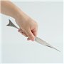 Alessi Gia08 Pes Coupe-papier en Acier Inoxydable 18/10 Brillant