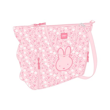 Housse pour ordinateur portable Miffy Flores 40 x 31 x 17 cm